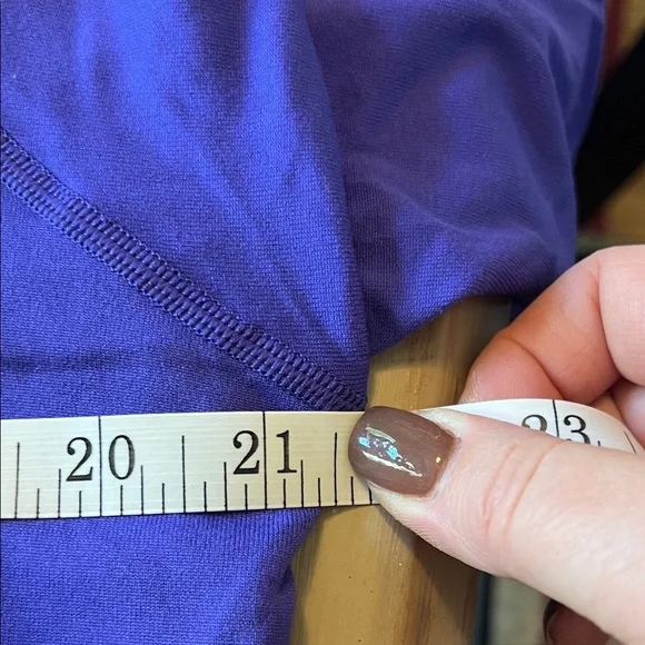 Under Armour Women's V-Neck Long Sleeve Top - Blue - Picture 3 of 5